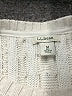 L.L.Bean 100% Cotton Ivory White Pullover Sweater Size M - photo 7
