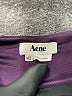 Acne 100% Silk Purple Cocktail Dress Size EU 42 / US 12 - photo 9