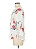 Kindred 100% Polyester White 3/4 Sleeve Blouse Size M - photo 5