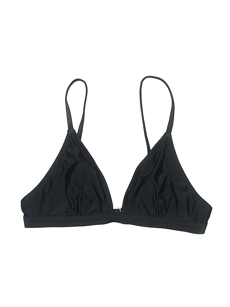 EXPRESS Pre-owned Swimsuit Top Black Swimwear