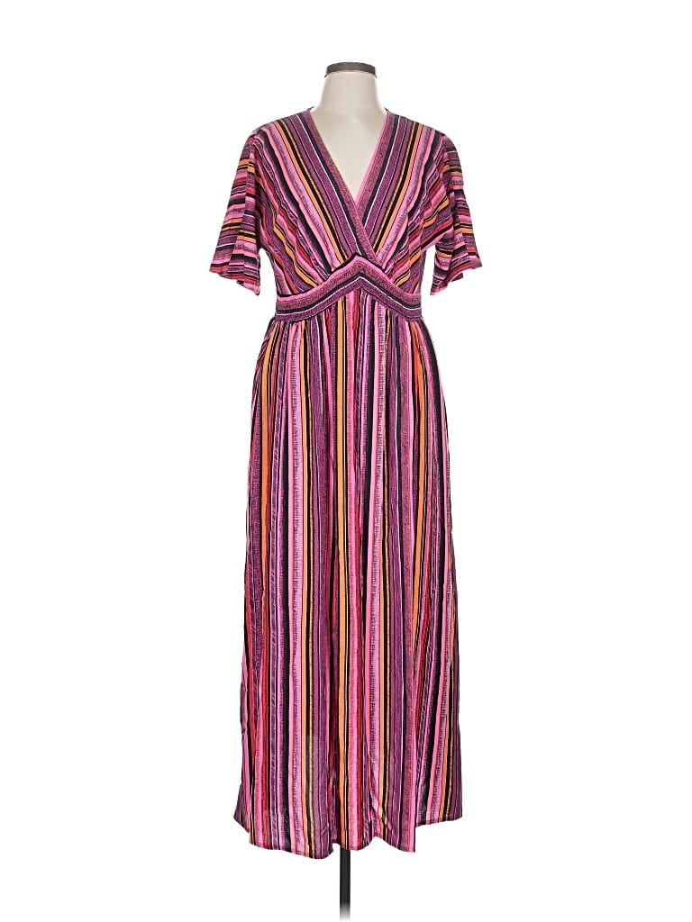 Pre-owned Bloomchic Casual Dress In Purple