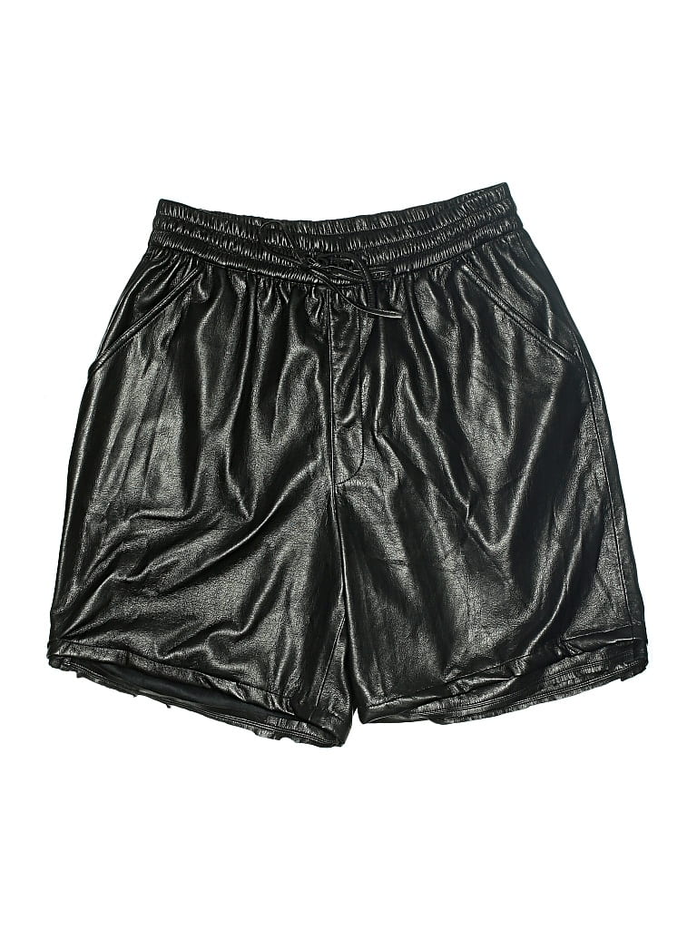 Pre-owned Good American Athletic Shorts In Black