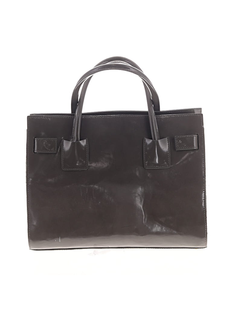 Pre-owned Alberta Di Canio Satchel In Gray