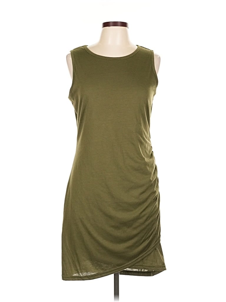 Pre-owned Btfbm Casual Dress In Green