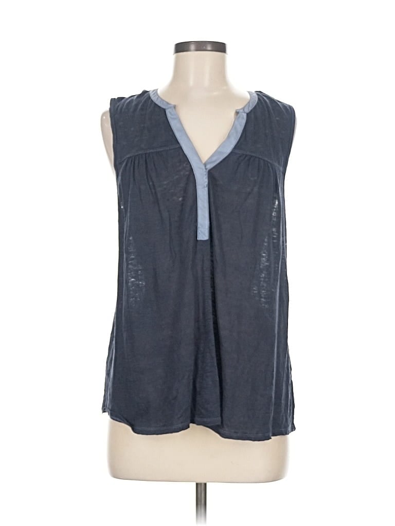 Pre-owned Gap Sleeveless Blouse In Gray