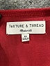 TeXTURE & THREAD Madewell Burgundy Long Sleeve Blouse Size XS - photo 7