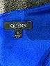 Quinn 100% Polyester Graphic Blue Cocktail Dress Size S - photo 7