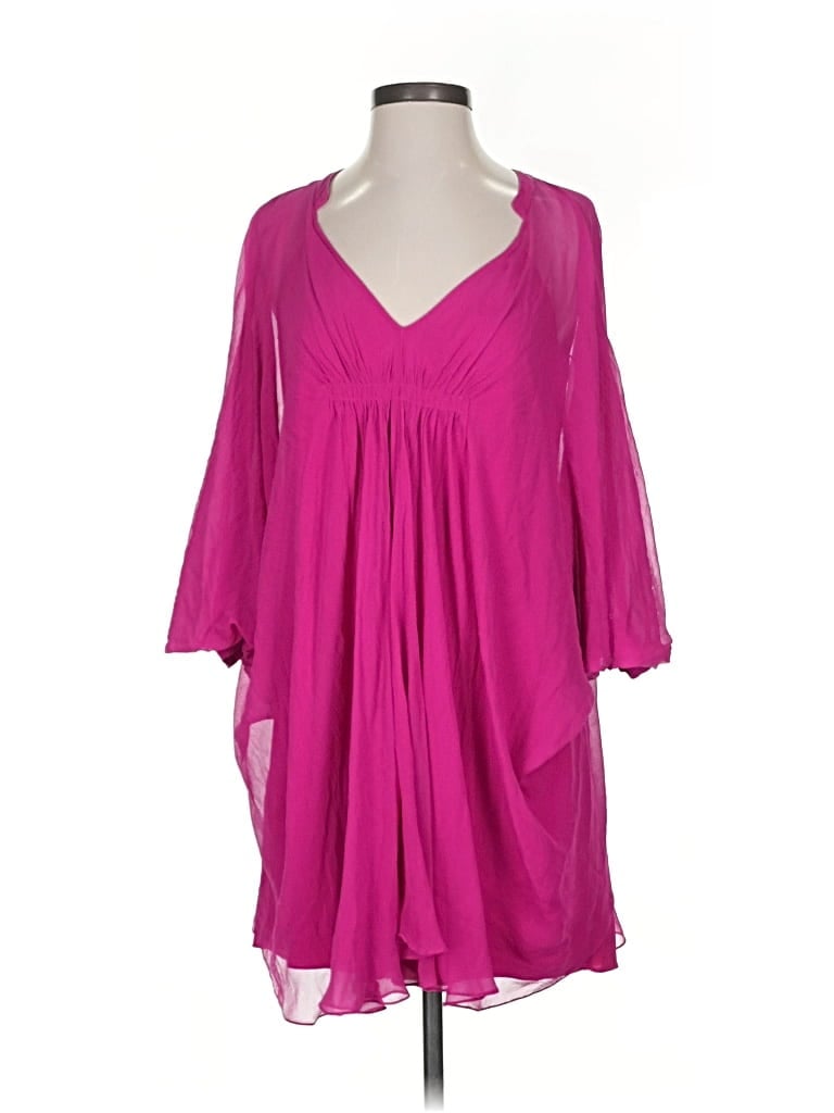 Pre-owned Diane Von Furstenberg Cocktail Dress In Pink