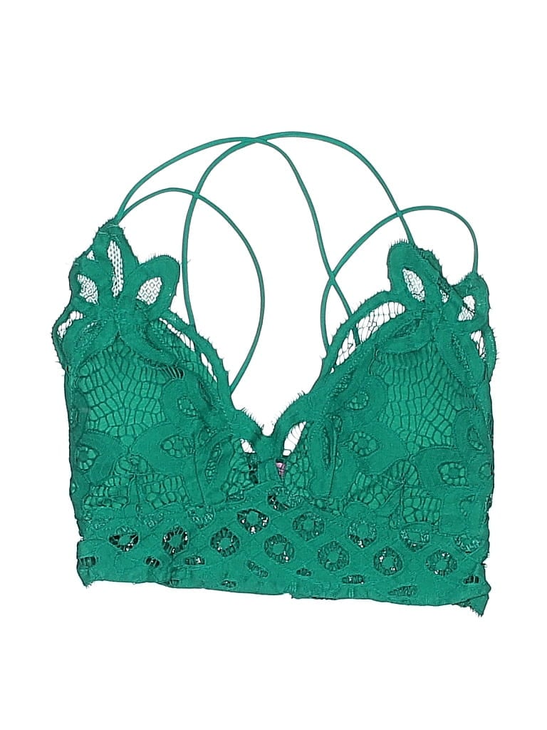 Pre-owned Mi Ami Swimsuit Top Green Swimwear