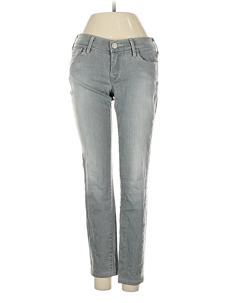 Pre-owned True Religion Jeans In Gray