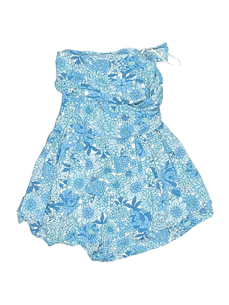 Pre-owned Petal And Pup Overall Shorts In Blue