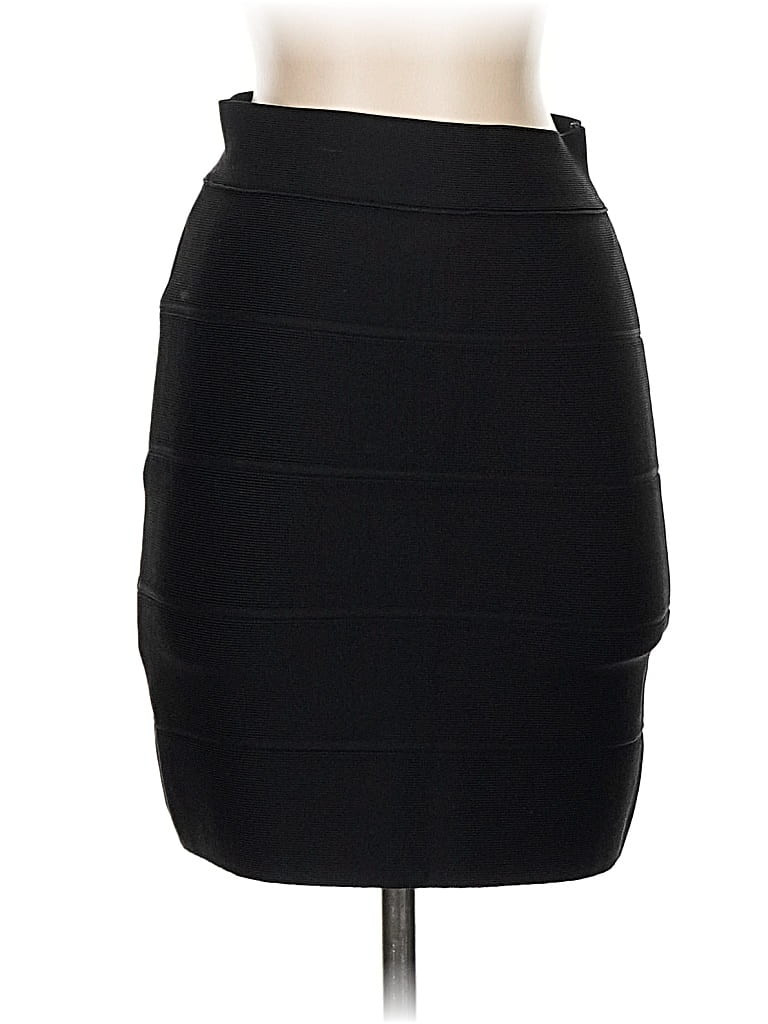 Pre-owned Bcbgmaxazria Formal Skirt In Black