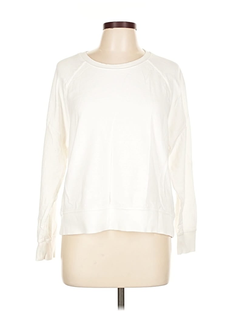 Click to view more detailed imagery on our partner's website Pre-owned Athleta Sweatshirt In White