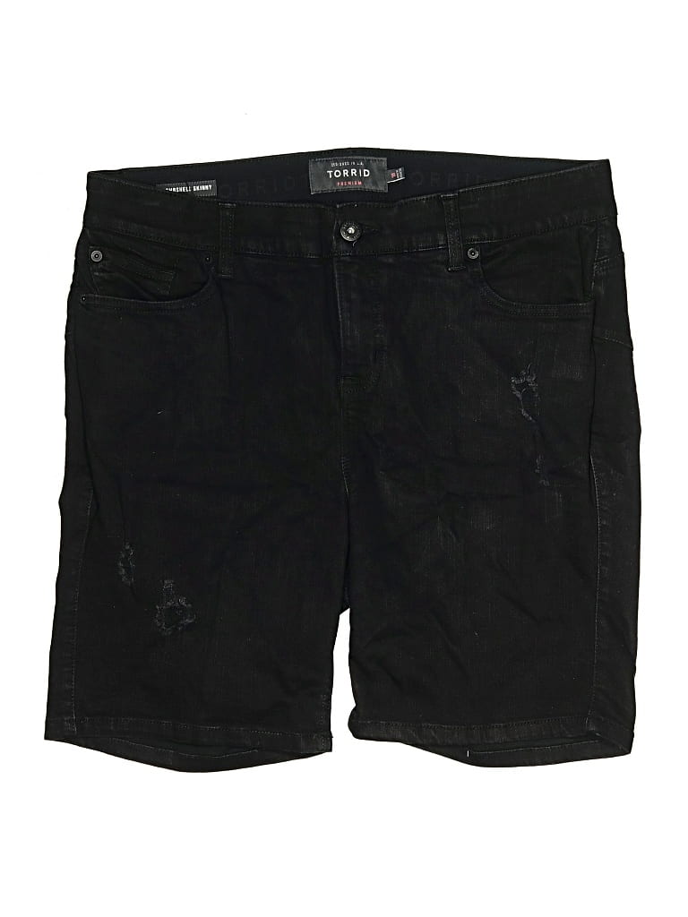 Pre-owned Torrid Shorts In Black
