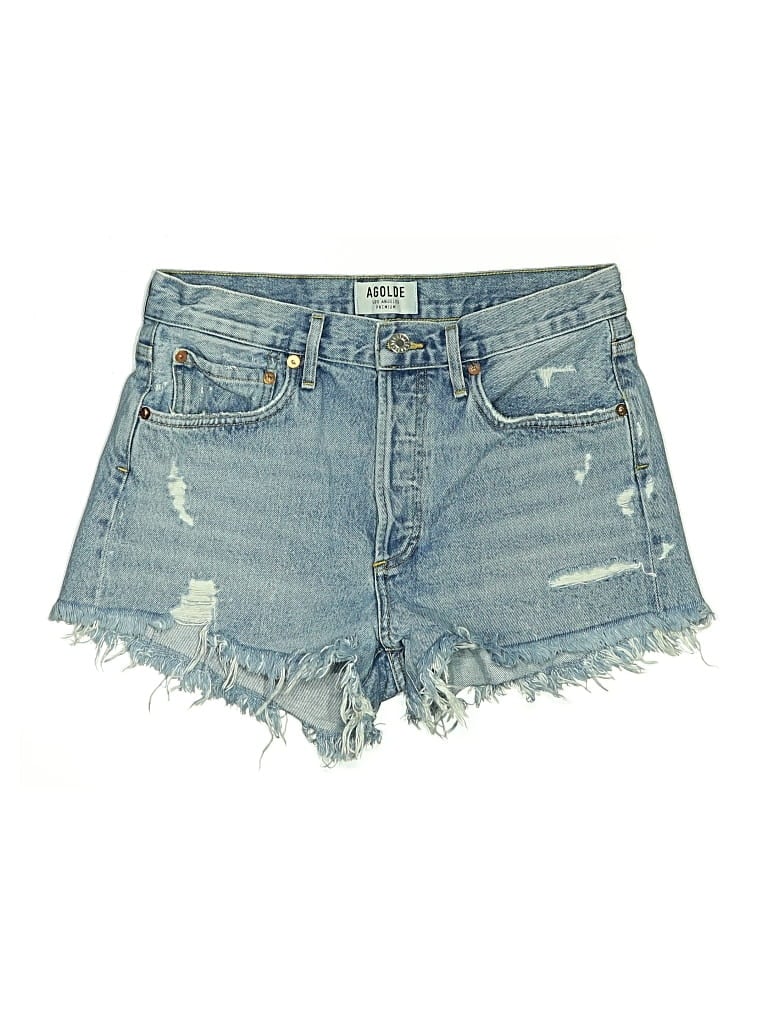 AGOLDE Pre-owned Denim Shorts In Blue