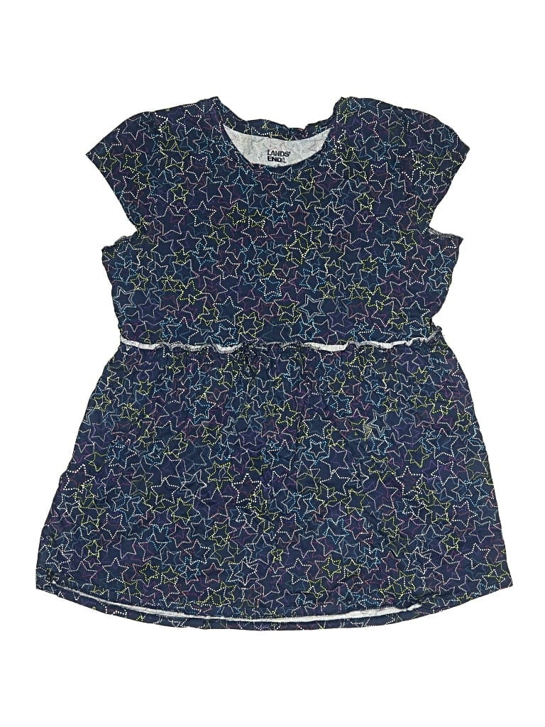 Click to view more detailed imagery on our partner's website Pre-owned Lands' End Kids' Dress In Blue