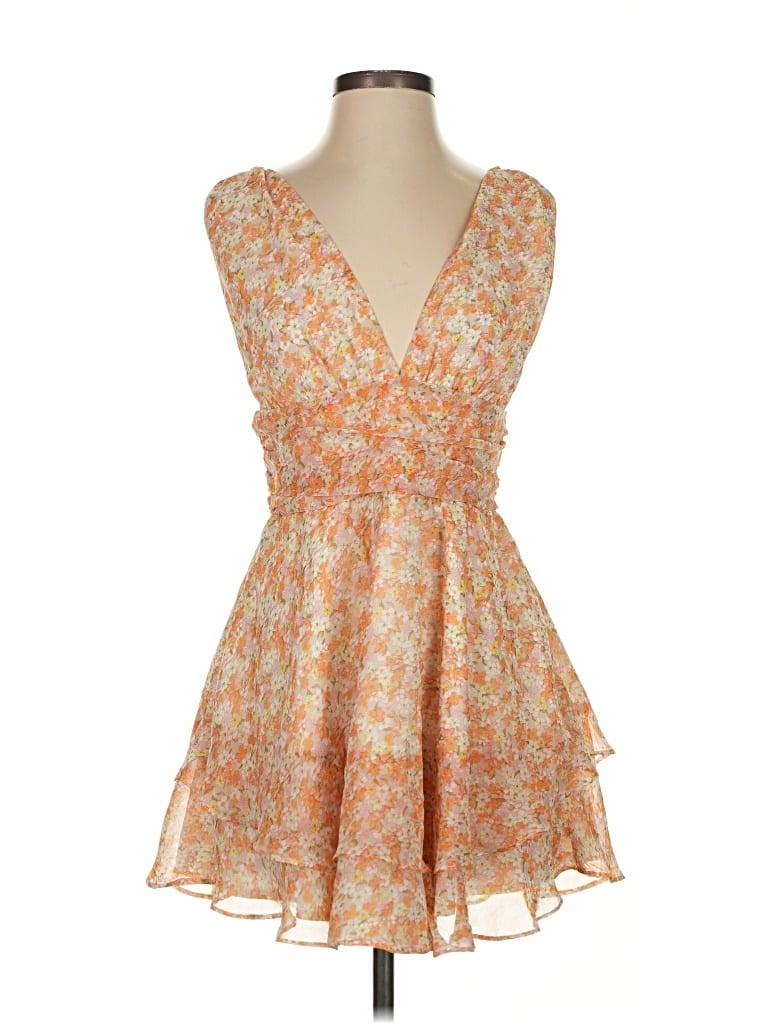 Click to view more detailed imagery on our partner's website Pre-owned Windsor Cocktail Dress In Orange