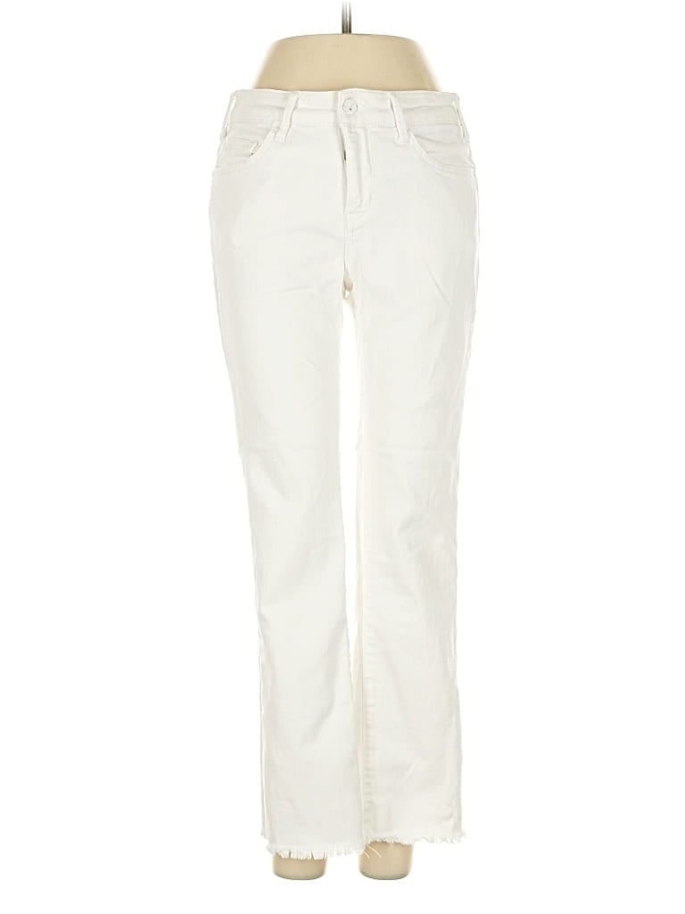 Pre-owned Pilcro And The Letterpress Jeans In White