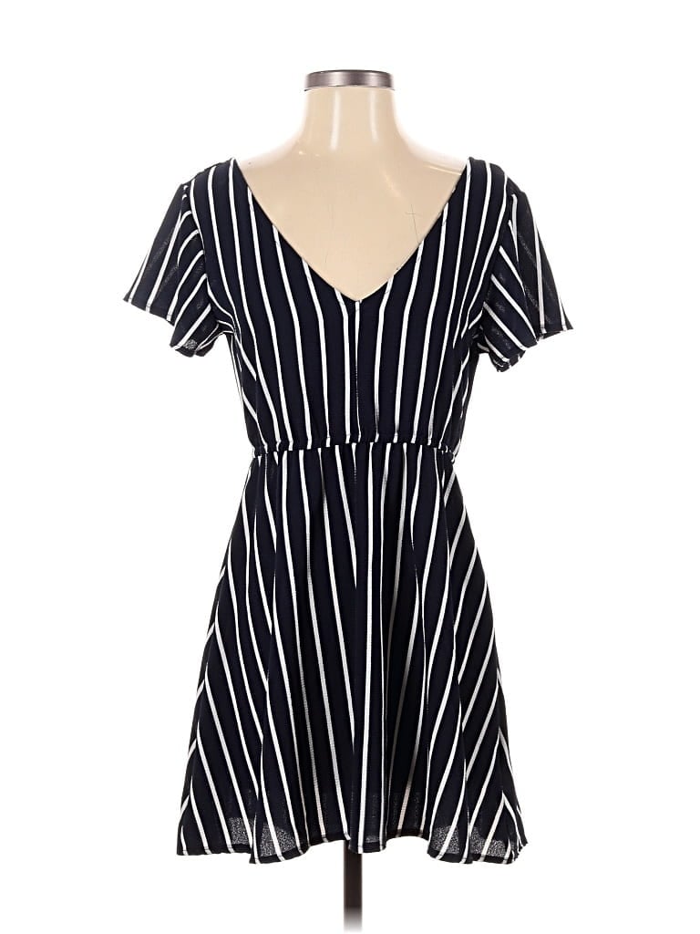 Pre-owned Crystal Sky Casual Dress In Blue