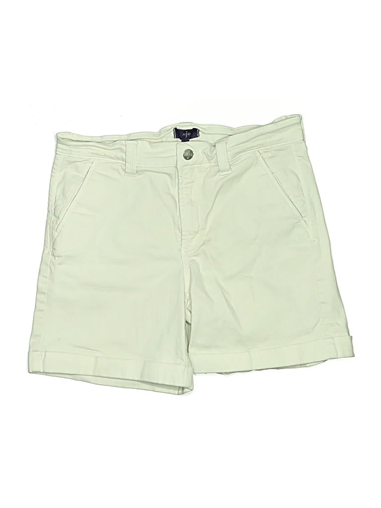 Pre-owned Nydj Khaki Shorts In Green