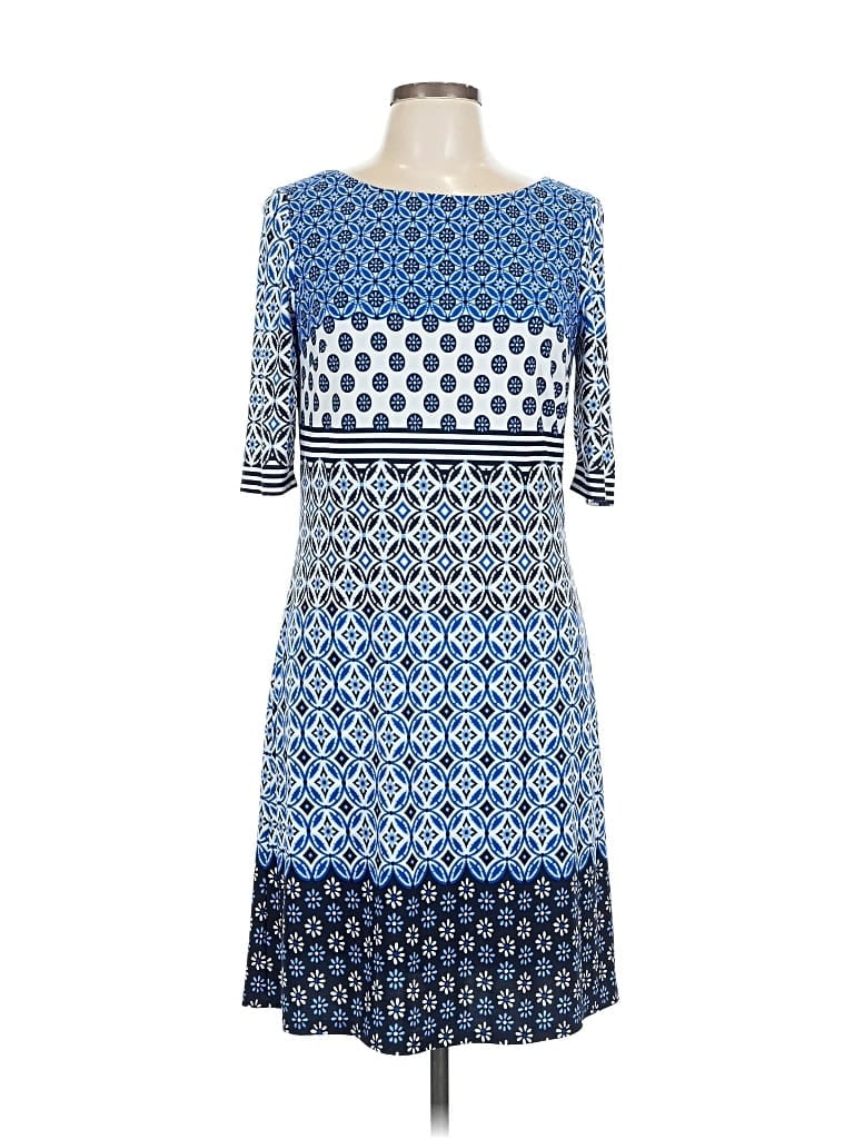 Click to view more detailed imagery on our partner's website Pre-owned Eliza J Casual Dress In Blue