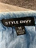 Style Envy 100% Rayon Blue Sleeveless Blouse Size M - photo 7