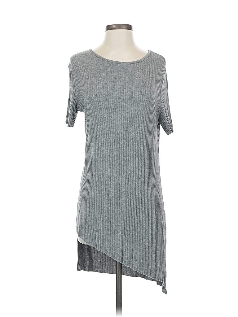 Pre-owned Trafaluc By Zara Casual Dress In Gray