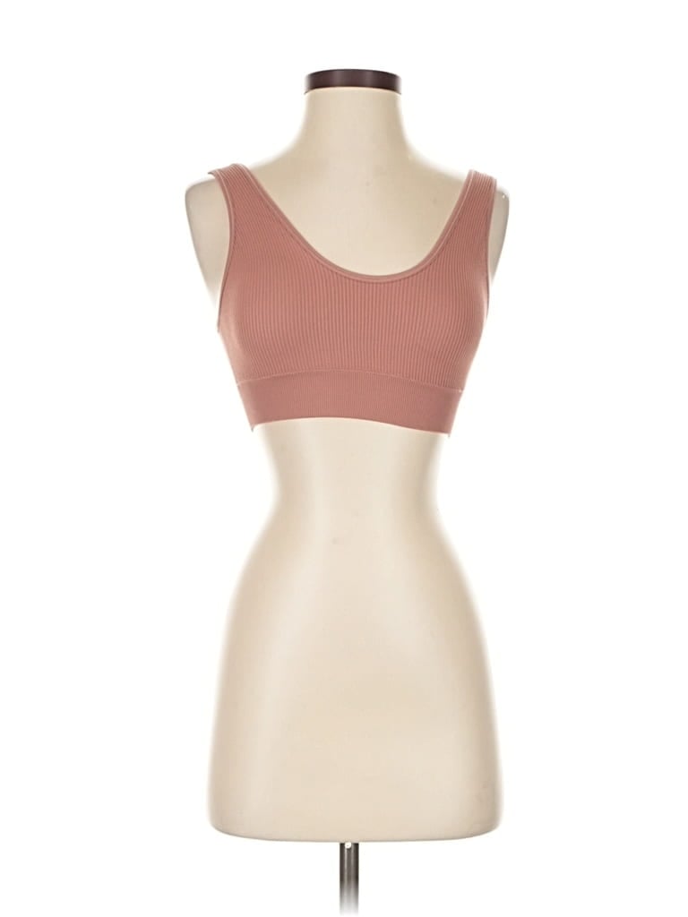 Pre-owned Aerie Sports Bra In Brown