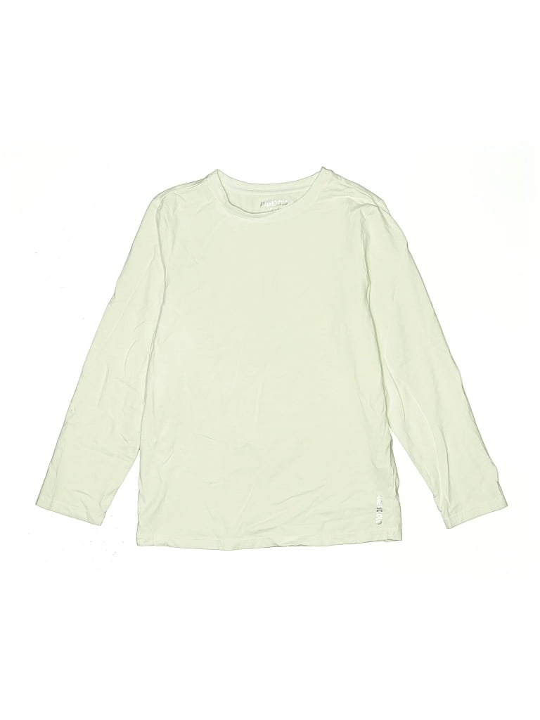 Pre-owned Assorted Brands Kids' Long Sleeve T-shirt In White