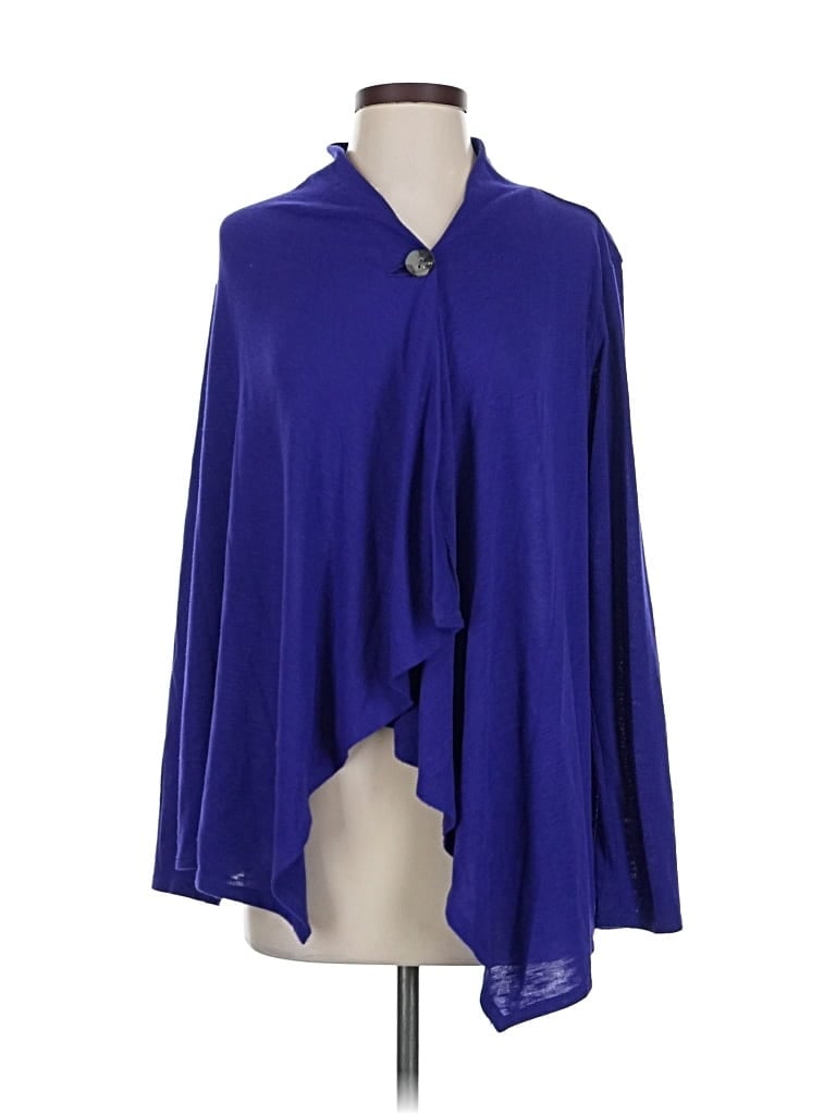 Pre-owned I.n. Studio Cardigan Sweater In Blue