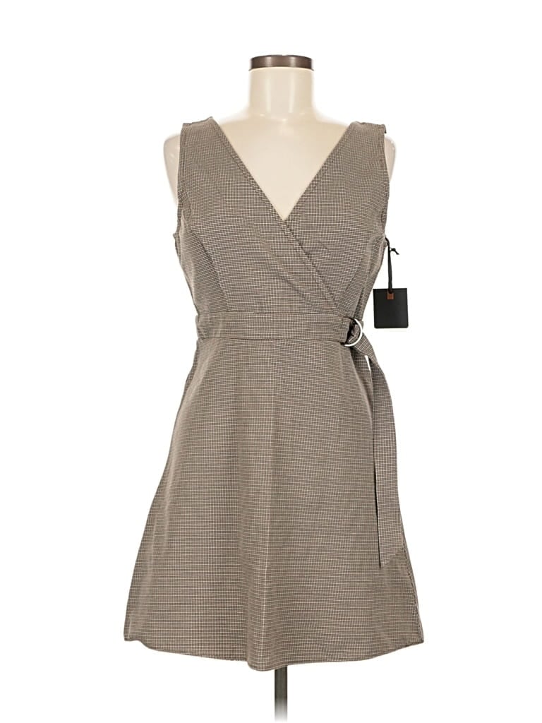 Takara Casual Dress In Gray
