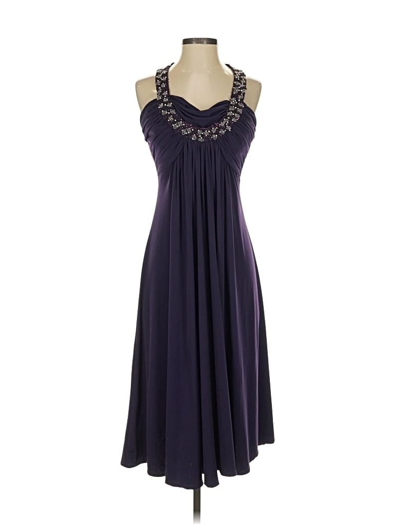 Pre-owned Boutique Cocktail Dress In Purple
