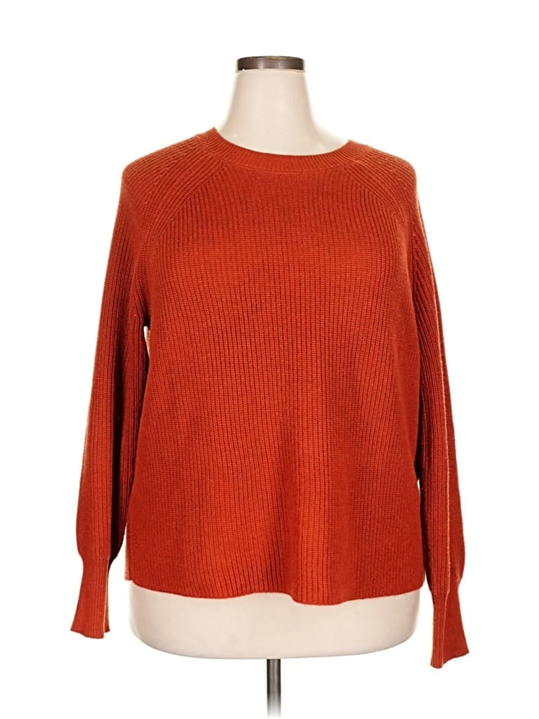 Pre-owned Jessica Simpson Pullover Sweater In Orange