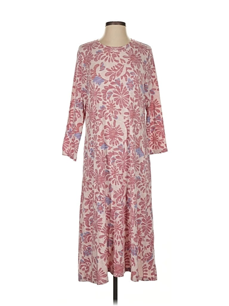 Pre-owned Logo By Lori Goldstein Casual Dress In Pink