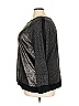 Apt. 9 100% Polyester Metallic Silver Black Pullover Sweater Size 3X - photo 5