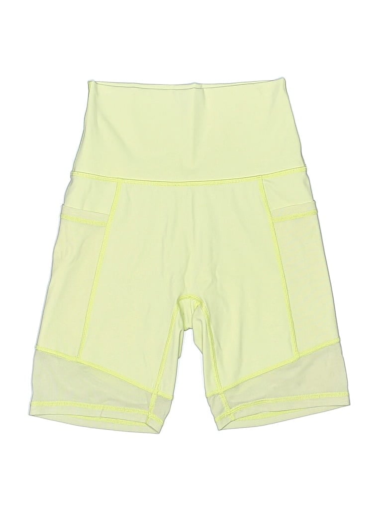 Pre-owned Aerie Athletic Shorts In Yellow