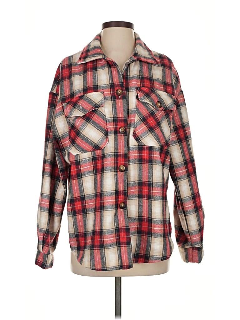 Pre-owned Hyfve Jacket In Red