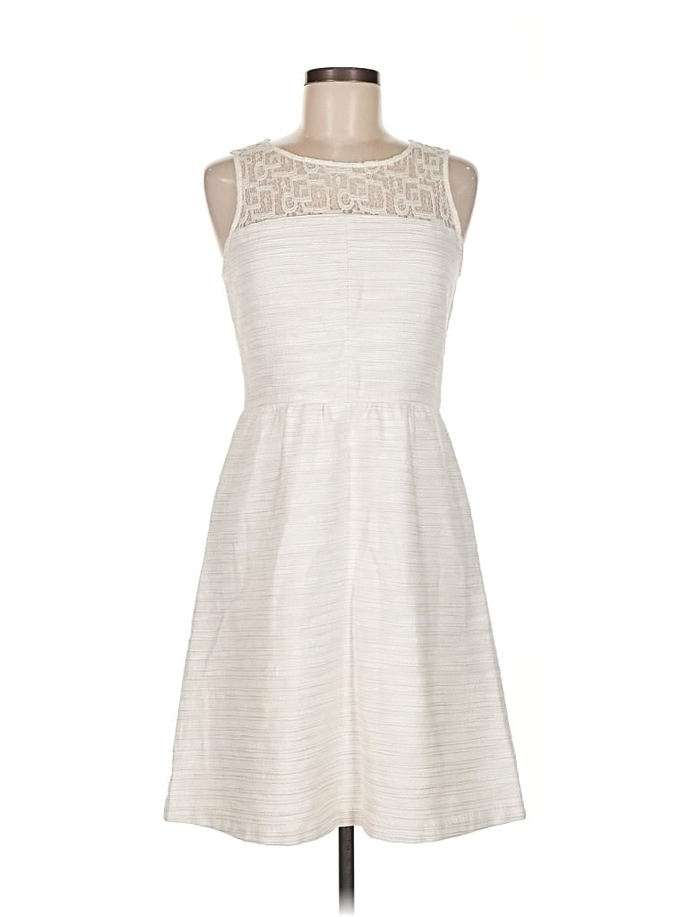 Pre-owned The Limited Cocktail Dress In White
