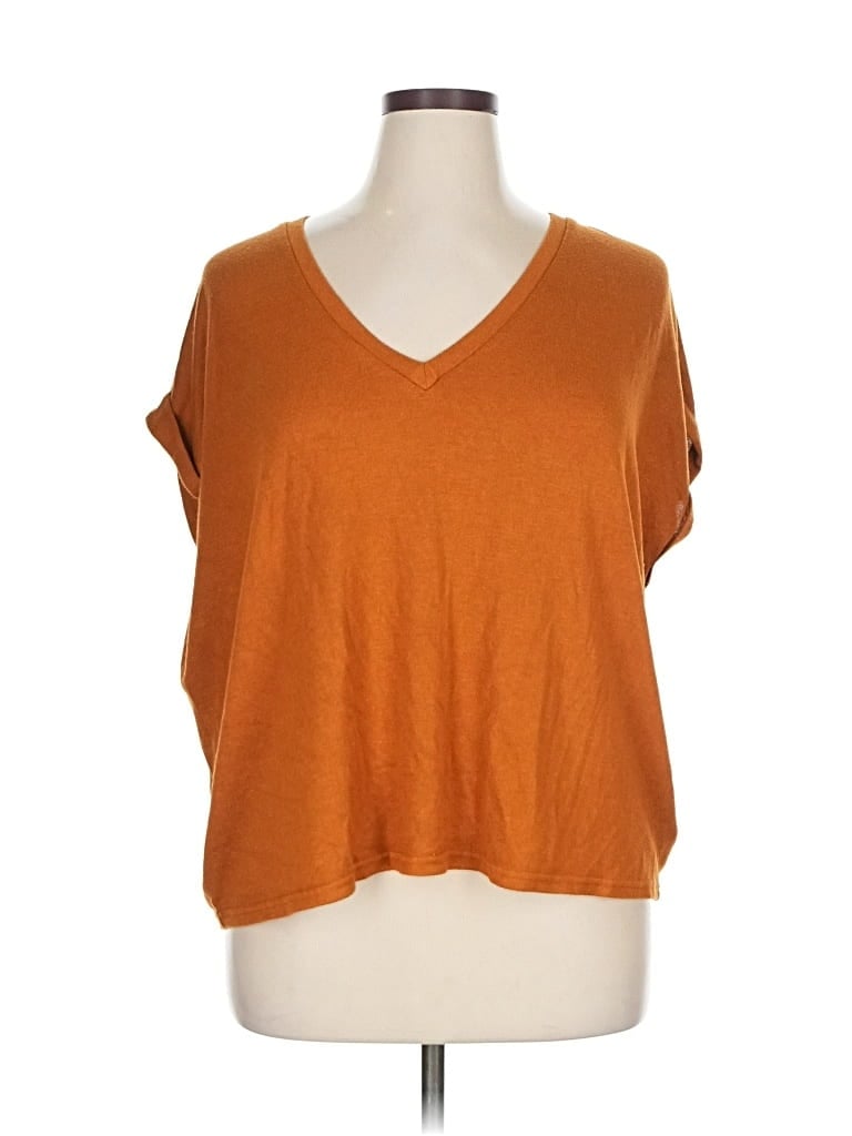 Pre-owned Mod Ref Cardigan Sweater In Orange