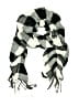 Assorted Brands 100% Acrylic Checkered-gingham Black Scarf One size - photo 1