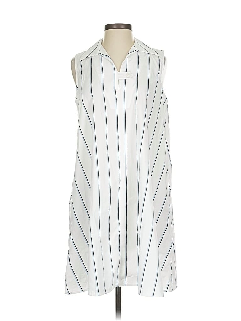 Pre-owned Banana Republic Factory Store Casual Dress In White