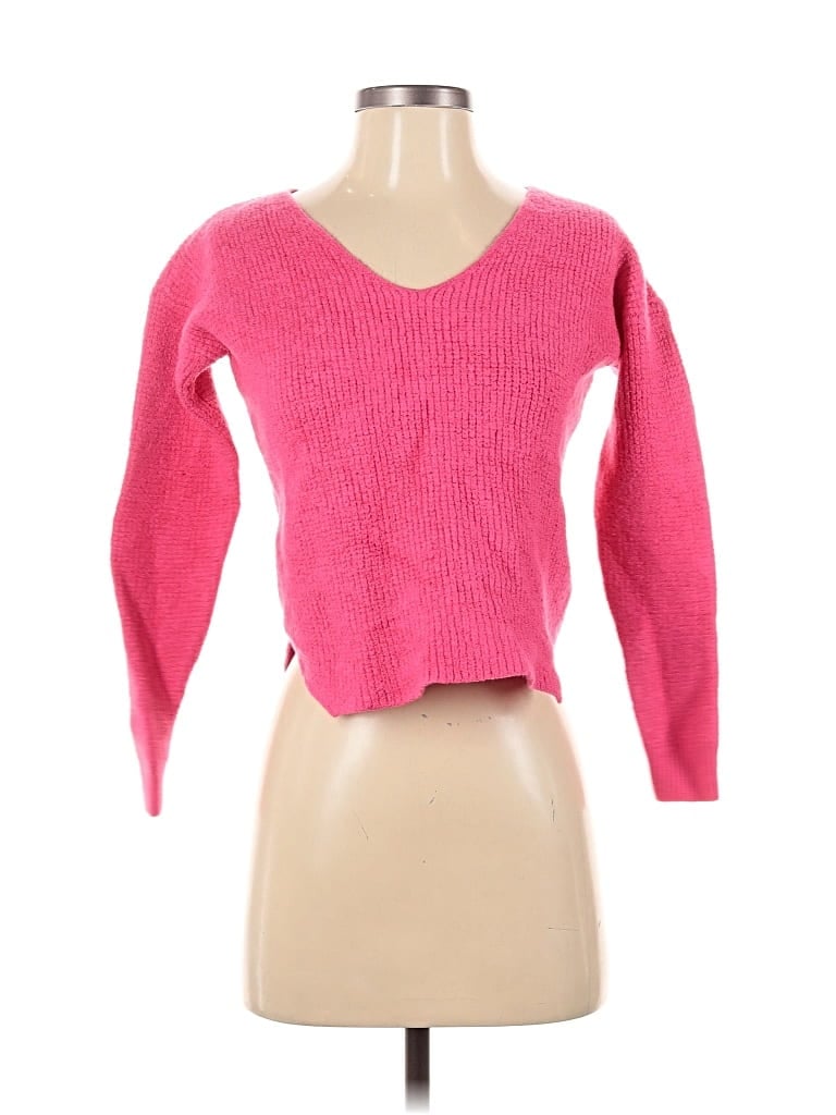Pre-owned Wilfred Free Wool Pullover Sweater In Pink