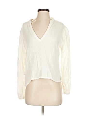 LACAUSA Long Sleeve Blouse (view 1)