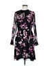 Cynthia Steffe 100% Polyester Floral Black Casual Dress Size 6 - photo 1