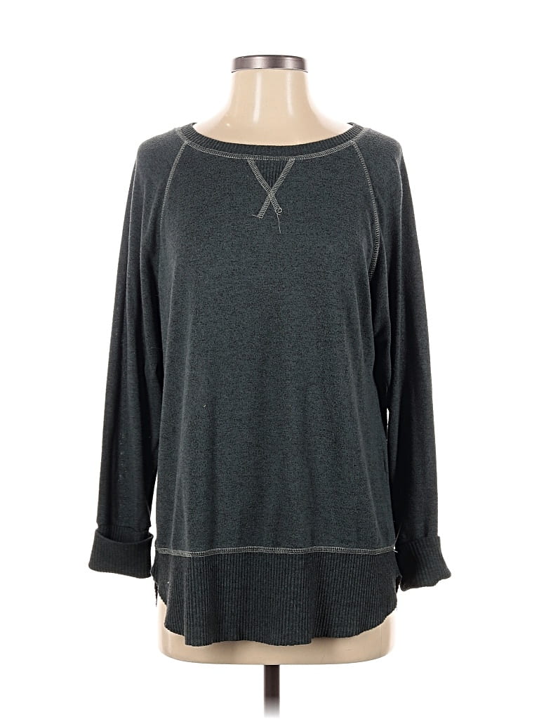 Pre-owned Assorted Brands Pullover Sweater In Gray