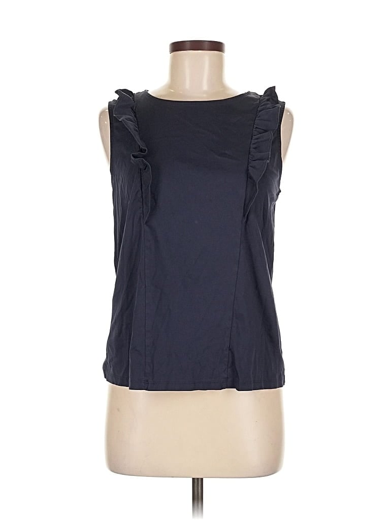 Click to view more detailed imagery on our partner's website Pre-owned Ann Taylor Sleeveless Blouse In Blue