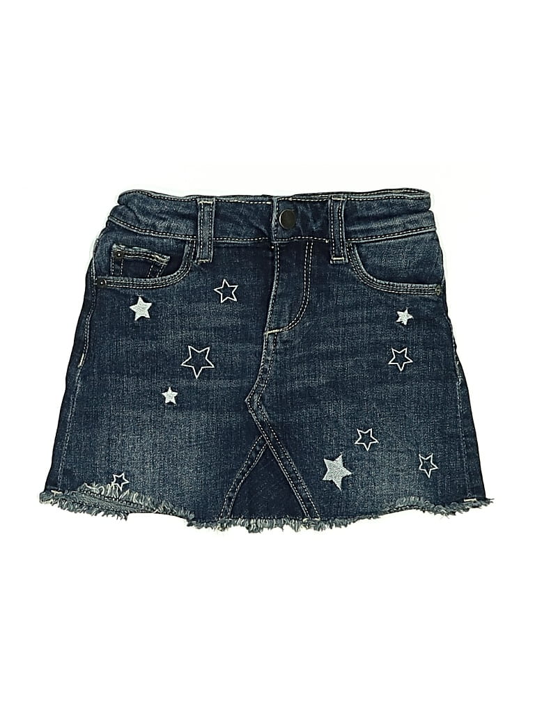 Click to view more detailed imagery on our partner's website Pre-owned Dl1961 Kids' Denim Skirt In Blue