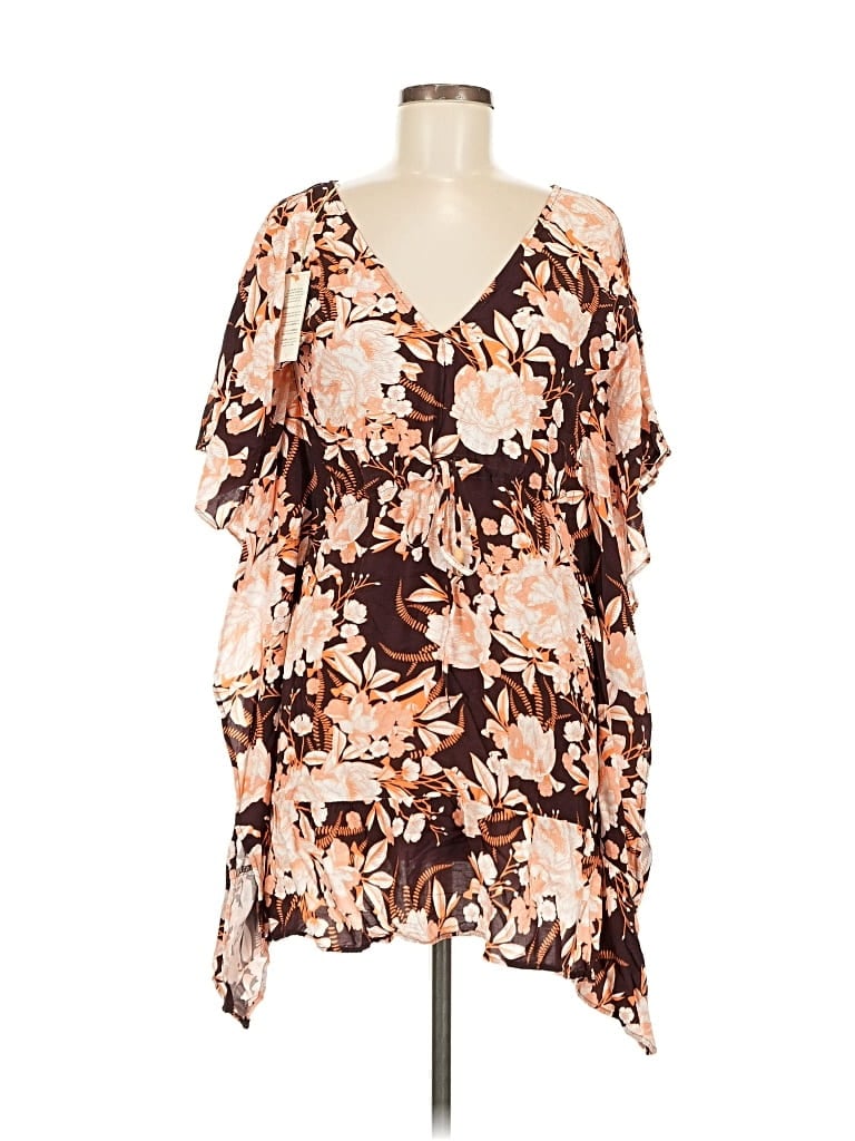 Pre-owned Maaji Kimono In Brown