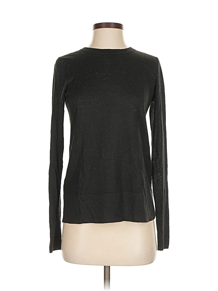 Pre-owned Ann Taylor Cardigan Sweater In Black