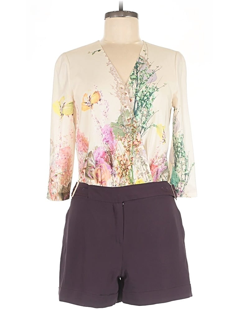 Pre-owned Ted Baker Romper In White